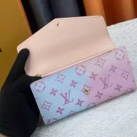 $40.00 USD Louis Vuitton LV Wallets For Women #1356702