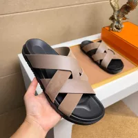 $56.00 USD Hermes Slippers For Men #1356980