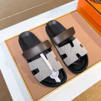$56.00 USD Hermes Slippers For Men #1357107