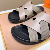 $56.00 USD Hermes Slippers For Men #1357113