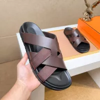 $56.00 USD Hermes Slippers For Men #1357115