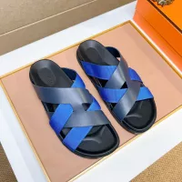$56.00 USD Hermes Slippers For Men #1357123