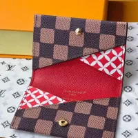 $48.00 USD Louis Vuitton LV Card Case For Women #1357236