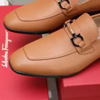 $122.00 USD Salvatore Ferragamo Leather Shoes For Men #1357311