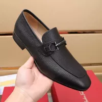 $122.00 USD Salvatore Ferragamo Leather Shoes For Men #1357312