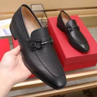 $122.00 USD Salvatore Ferragamo Leather Shoes For Men #1357312
