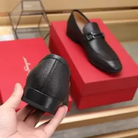 $122.00 USD Salvatore Ferragamo Leather Shoes For Men #1357312