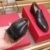 $122.00 USD Salvatore Ferragamo Leather Shoes For Men #1357318
