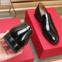$122.00 USD Salvatore Ferragamo Leather Shoes For Men #1357319