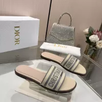 $82.00 USD Christian Dior Slippers For Women #1357487