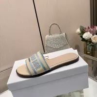 $82.00 USD Christian Dior Slippers For Women #1357488