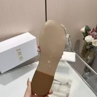 $82.00 USD Christian Dior Slippers For Women #1357489