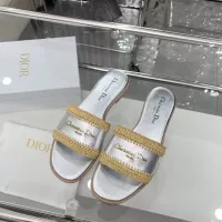 $82.00 USD Christian Dior Slippers For Women #1357490