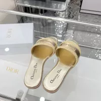 $82.00 USD Christian Dior Slippers For Women #1357491