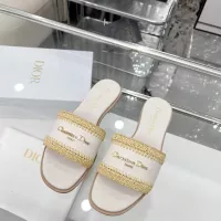 $82.00 USD Christian Dior Slippers For Women #1357492
