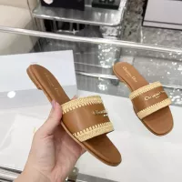 $82.00 USD Christian Dior Slippers For Women #1357495