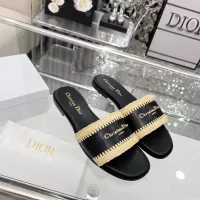 $82.00 USD Christian Dior Slippers For Women #1357496
