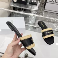 $82.00 USD Christian Dior Slippers For Women #1357496