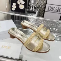 $85.00 USD Christian Dior Slippers For Women #1357498
