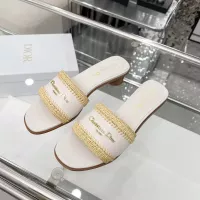 $85.00 USD Christian Dior Slippers For Women #1357499