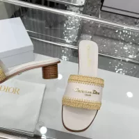 $85.00 USD Christian Dior Slippers For Women #1357499
