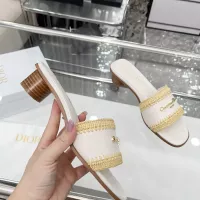 $85.00 USD Christian Dior Slippers For Women #1357499