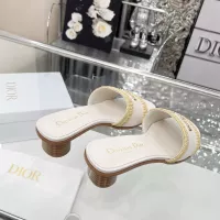 $85.00 USD Christian Dior Slippers For Women #1357499