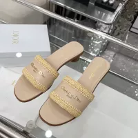 $85.00 USD Christian Dior Slippers For Women #1357500
