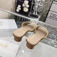 $85.00 USD Christian Dior Slippers For Women #1357500