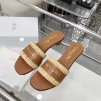 $85.00 USD Christian Dior Slippers For Women #1357502