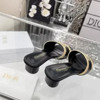 $85.00 USD Christian Dior Slippers For Women #1357503