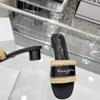$85.00 USD Christian Dior Slippers For Women #1357503