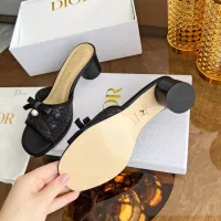 $92.00 USD Christian Dior Slippers For Women #1357546
