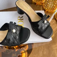 $92.00 USD Christian Dior Slippers For Women #1357546