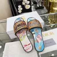 $85.00 USD Christian Dior Slippers For Women #1357584