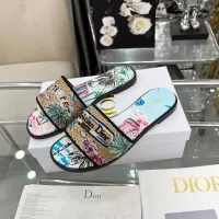 $85.00 USD Christian Dior Slippers For Women #1357586