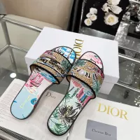 $85.00 USD Christian Dior Slippers For Women #1357586