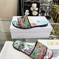 $85.00 USD Christian Dior Slippers For Women #1357586