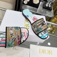 $85.00 USD Christian Dior Slippers For Women #1357586