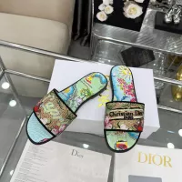 $85.00 USD Christian Dior Slippers For Women #1357587