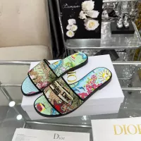 $85.00 USD Christian Dior Slippers For Women #1357587
