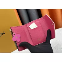 $40.00 USD Louis Vuitton LV Wallets In Rose Red For Women #1357624