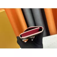$42.00 USD Louis Vuitton LV Wallets In Rose Red For Women #1357627