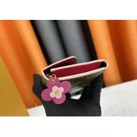 $42.00 USD Louis Vuitton LV Wallets In Rose Red For Women #1357627