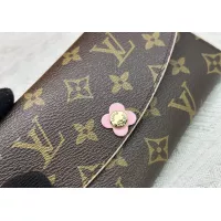 $42.00 USD Louis Vuitton LV Wallets In Rose Red For Women #1357627