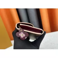 $42.00 USD Louis Vuitton LV Wallets In Burgundy For Women #1357628