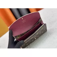 $42.00 USD Louis Vuitton LV Wallets In Burgundy For Women #1357628