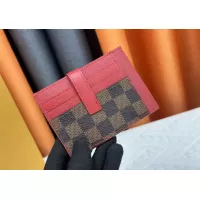$38.00 USD Louis Vuitton LV Card Case In Red For Women #1357630