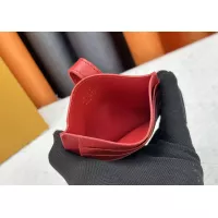 $38.00 USD Louis Vuitton LV Card Case In Red For Women #1357631