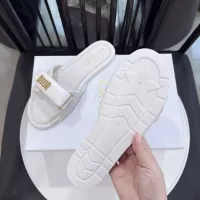 $64.00 USD Christian Dior Slippers For Women #1357700